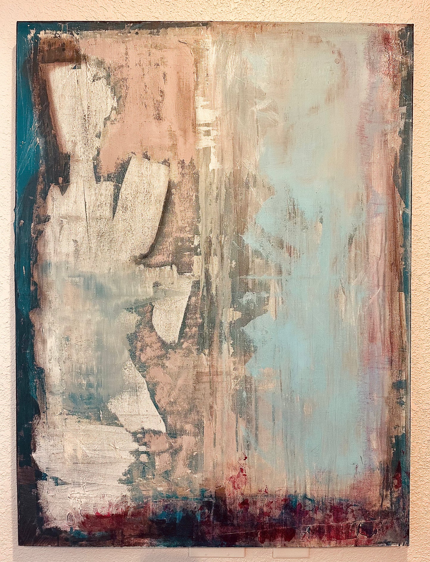 Broken In Prayer - Painting