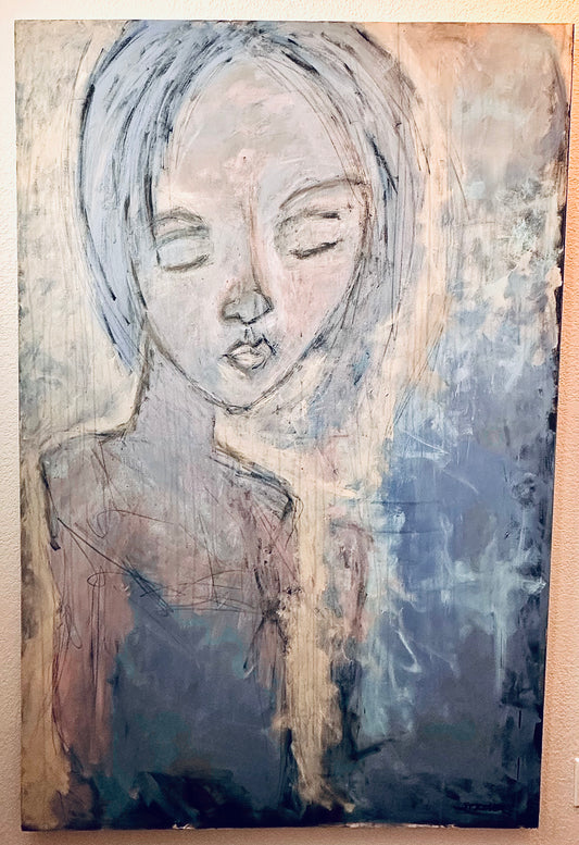 She'll Make Her Way - Painting