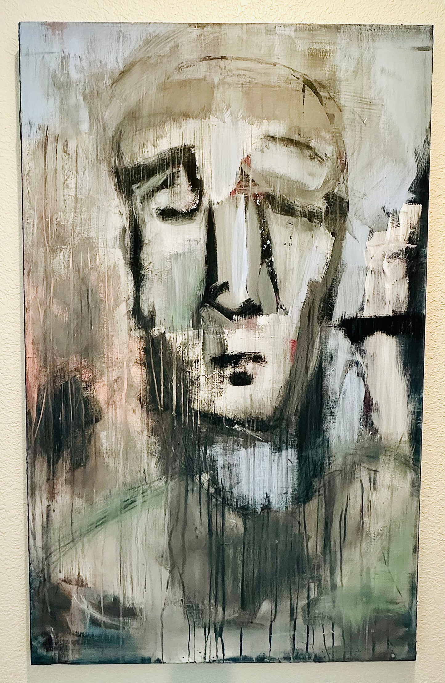 Too Tired To Sleep - Painting
